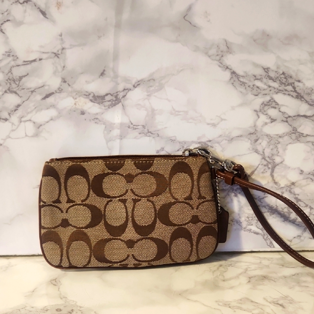 Coach wristlet